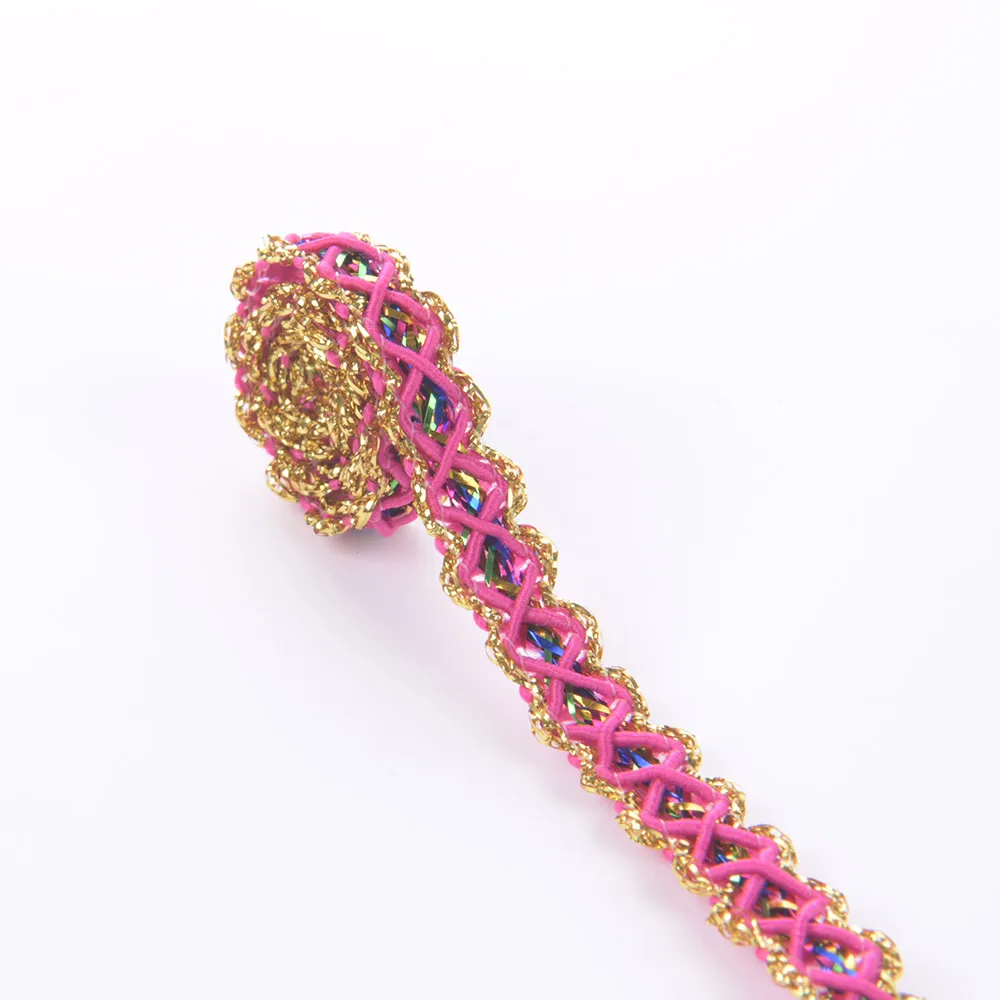 Wholesale 12mm Shiny Tassel Decoration Trimming