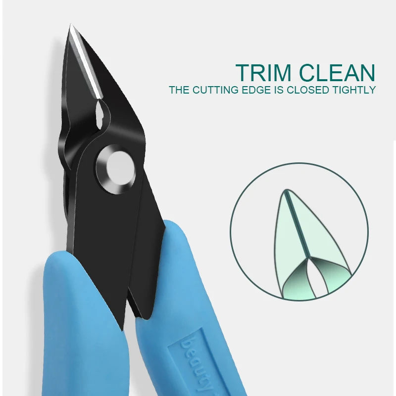 Large Sharp Professional Heavy-duty Cutter Unloading Manicure Kit Nipper Scissors Nail Clipper For Nail Rhinestones Removal