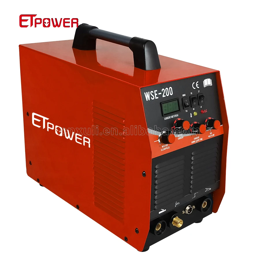 ETpower Высококачественный портативный сварочный аппарат 200 А для сварки алюминия