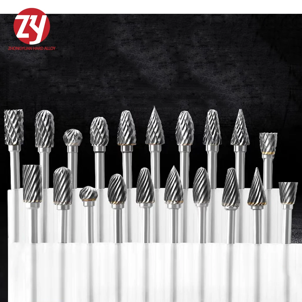 
Rotary Carbide milling cutter set 6MM Tungsten Carbide Rotary Burr 