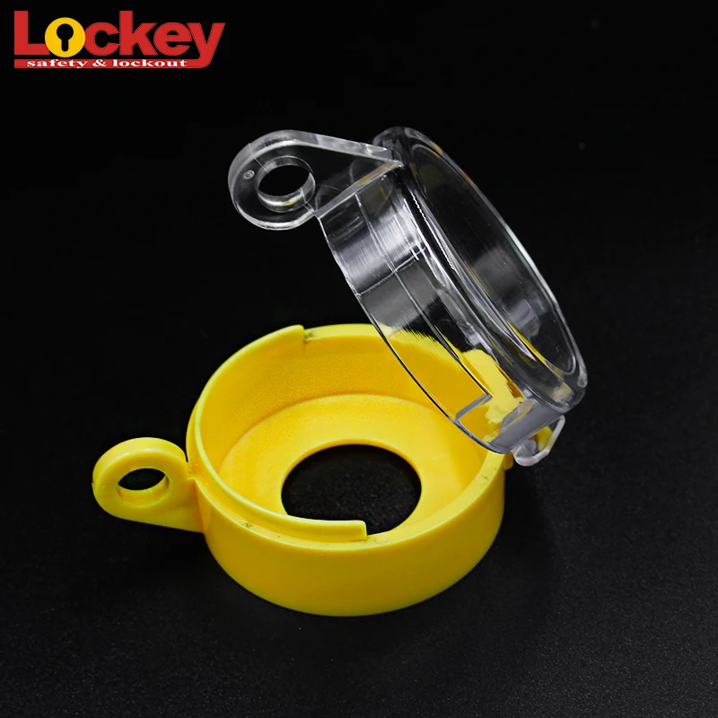 Lockey Transparent Emergency 22mm Switch Push Button Lockout Stop with Safety Protective Cover