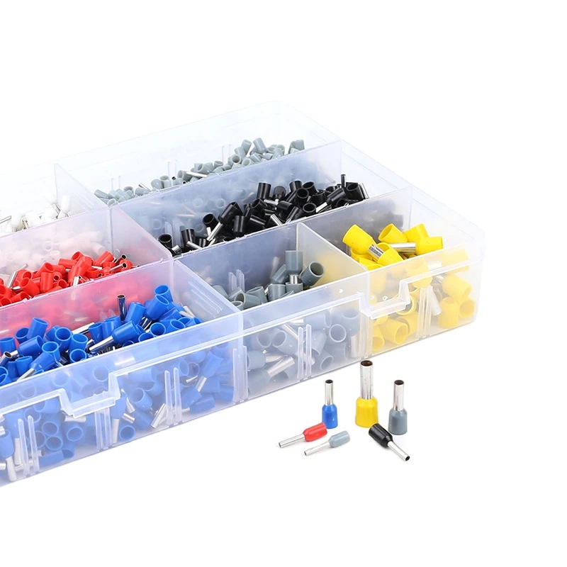 HSC8 6-4A 1900pcs Tool Pliers Set Multi-functional assorted Insulated Electrical Wire cord end Terminal Crimp kit