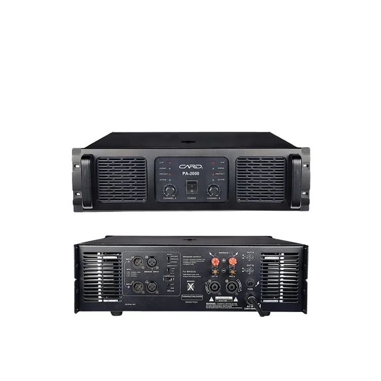 High Quality 800 Watt Multi Channels Power Amplifier Toroidal Transformer Class H Power Amplifier For Radio