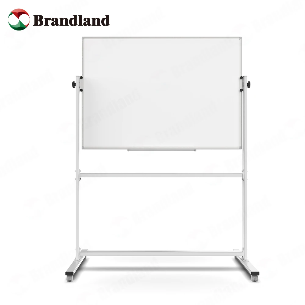 Large Mobile Magnetic White Board With Stand Double Sided Dry Erase Portable Whiteboard