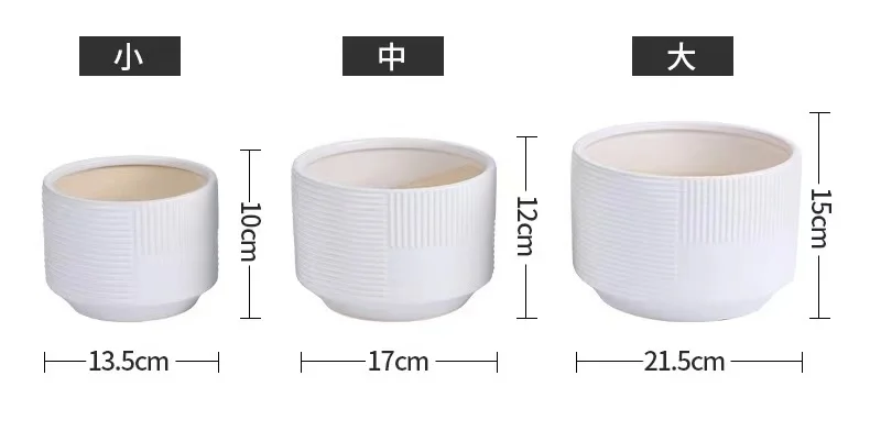 large tall white ceramic tree bamboo pots set for outdoor plants pots indoor orchids flower vase and pots wholesale