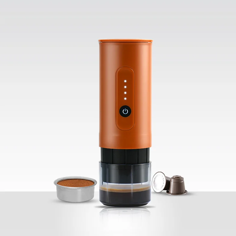 New design mini portable espresso coffee machine,Fully Automatic hand held coffee maker,portable espresso maker for camping