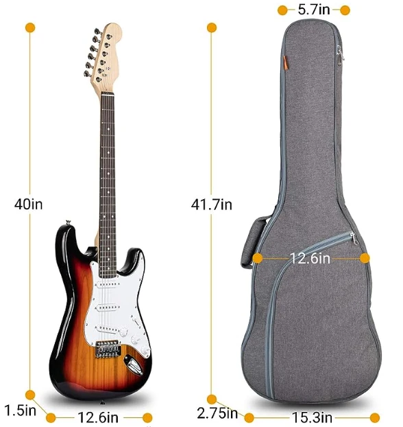 High Quality Eva Tool Case China Made Leather Case For  Electric Guitar Hard Case Wholesale