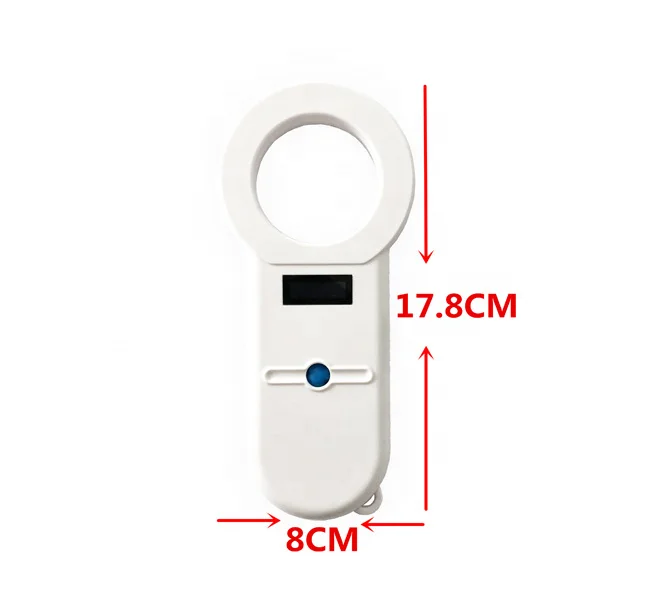 134,2 кГц чип для сканера LF RFID считыватель животных JT-H01