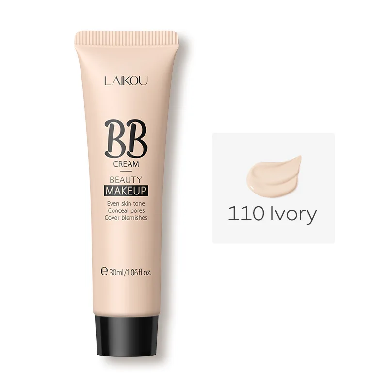 Best Selling 30ml Natural Makeup Whitening Moisturizing 9-Color BB Cream Beauty Cosmetics Makeup Face BB Cream