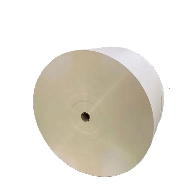 
 Пищевая нержавеющая сталь 150 Gsm-320Gsm печатных Одиночная сторона белая крафт-бумага с покрытием Pe бумага в рулоне для бумажного стаканчика сырьевых материалов  