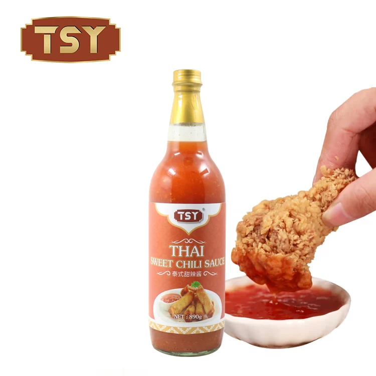 TSY Food OEM Brand Wholesales Bulk Thailand Flavor Dipping Chicken Thai Sweet Hot Chilli Sauce Manufacturer