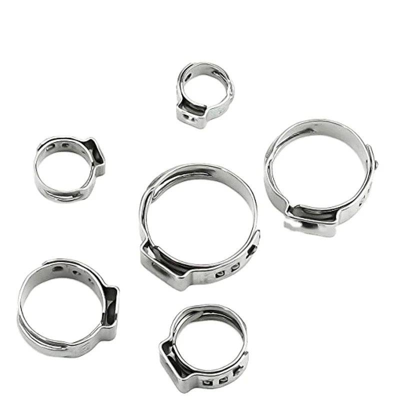 Hot selling and easy-to-use modern 304 single ear hose clamp