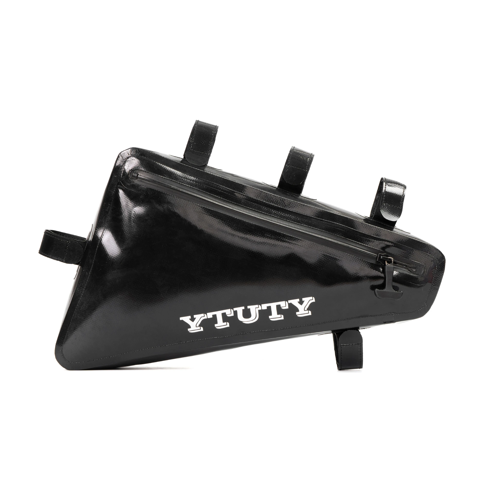 YTUTY Custom Outdoor Riding Sport Bicycle Bike Storage Bag Triangle Saddle Frame Pouch Waterproof Zipper Bag For Cycling