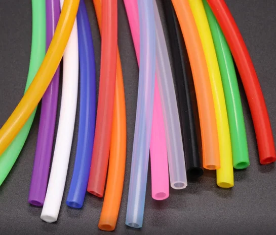 Low Moq China Factory Customized Color Transparent Food Grade Silicone Tube