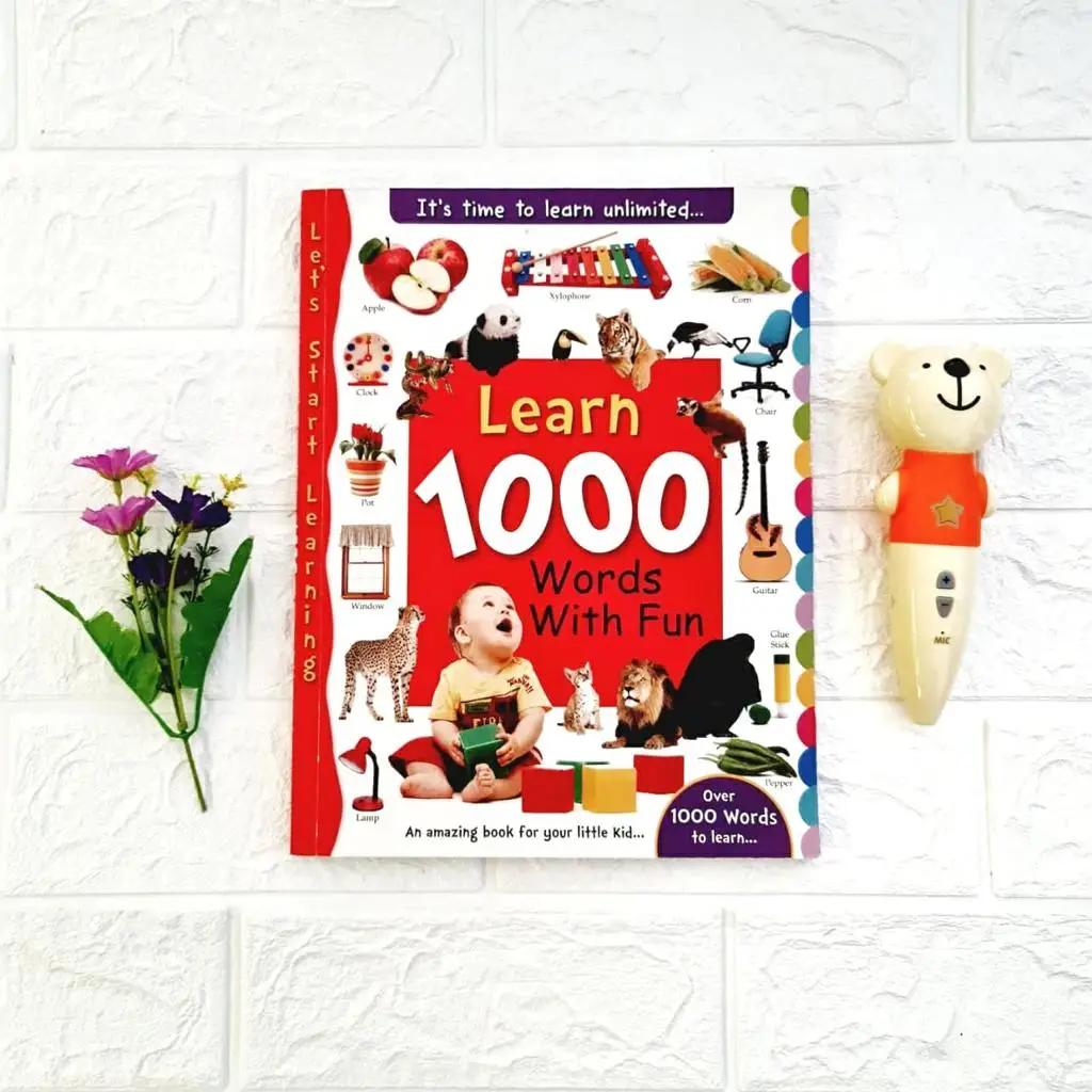 Learn 1000 words with fun,a book of photos of real objects,and gives children a real world. What they see is real (1600382211810)