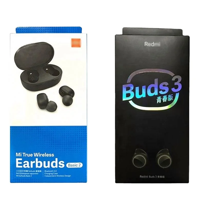 Global version Xiao mi Mi true wireless tws earbuds red mi buds 3 youth edition Blue tooth earphones AirDots 2 Basic 2