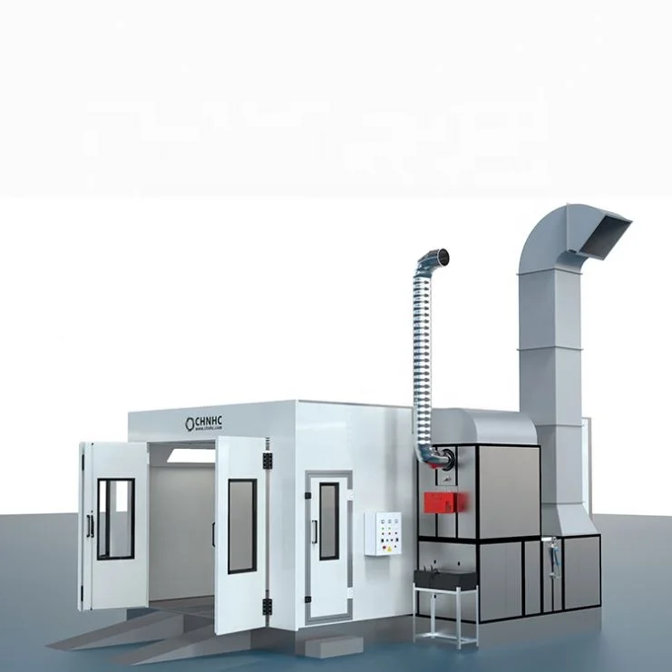 Used spray paint booth/car accident repair equipment for body painting and baking cabin