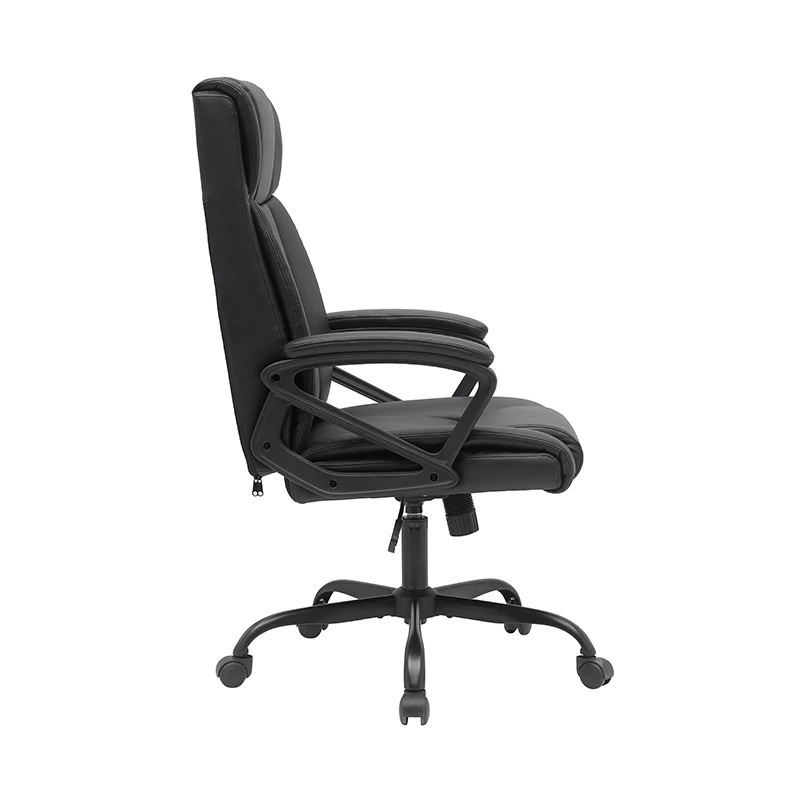 Manager High Back Office Chair Custom Logo Luxury PU Leather Executive Office Chair