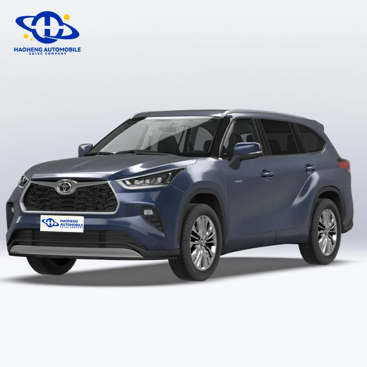 2024 Автомобильный газовый внедорожник Подержанный автомобиль Toyo-ta SUV Highlander бензиновый 5 мест гибридный автомобиль Highlander цена