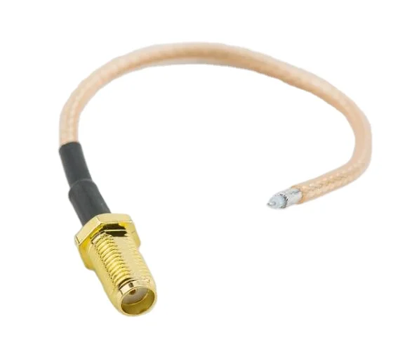 Customized RG316 RG179 RG400 RG142 coaxial cable assembly with RF connectors
