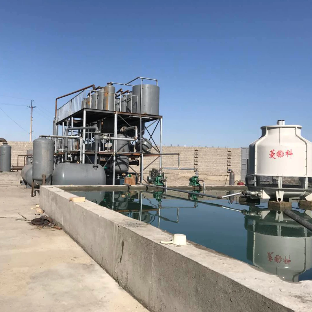 Oil Refining Factory Distillation Refinery Machine Of Crude Oil