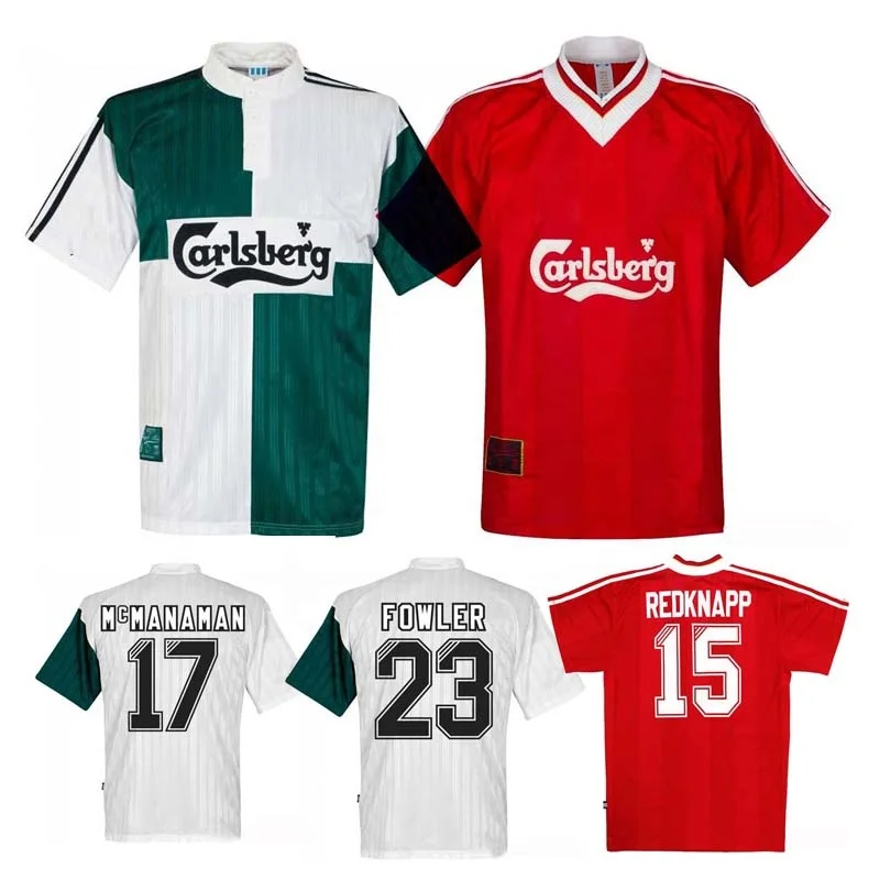 
Wholesale Polyester Thailand Quality Vintage Soccer Jersey Retro 