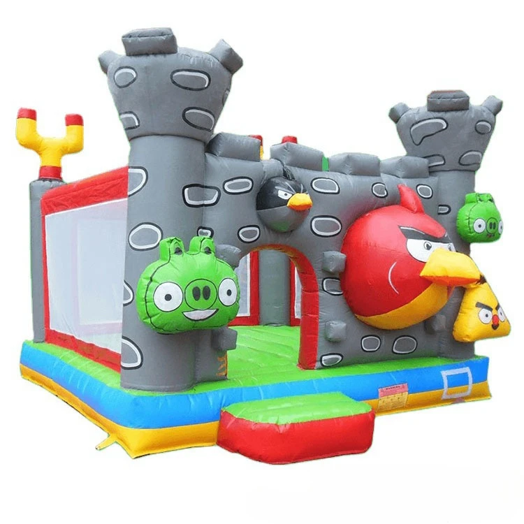 Factory sales of the new angry little bird inflatable trampoline high quality inflatable house inflatable bouncy with castle