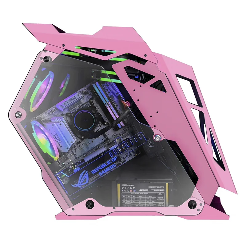 Super September Fast Delivery 1-3 days Customize Logo ATX M-ATX PC Case Gaming Desktop Gaming Computer Cases & Towers