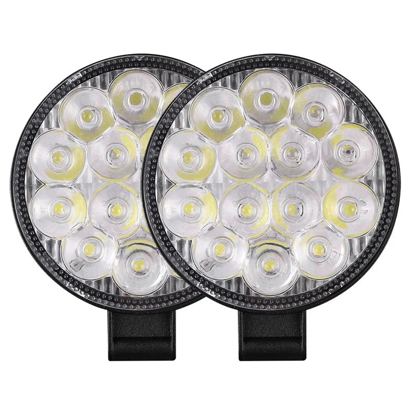 Flashing Warning side light 4smd Emergency Truck Strobe 27w 48W 9/16smd led work light Bar Offroad spot lamp