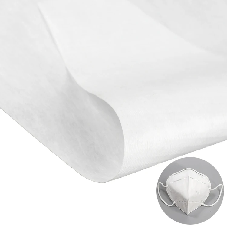 pp melt blown fabric non woven melt blown nonwoven N95 FFP2 face mask material fabric