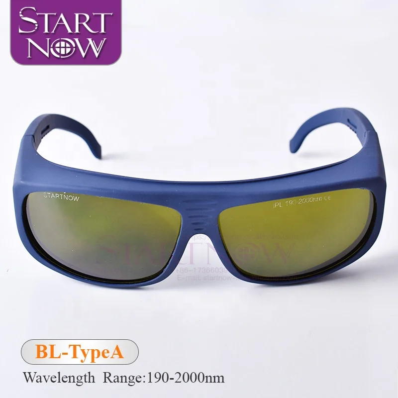 Laser Safety Glasses CE For Cosmetology OPT E-light Laser IPL Hair Removal Machine RF Skin Rejuvenation