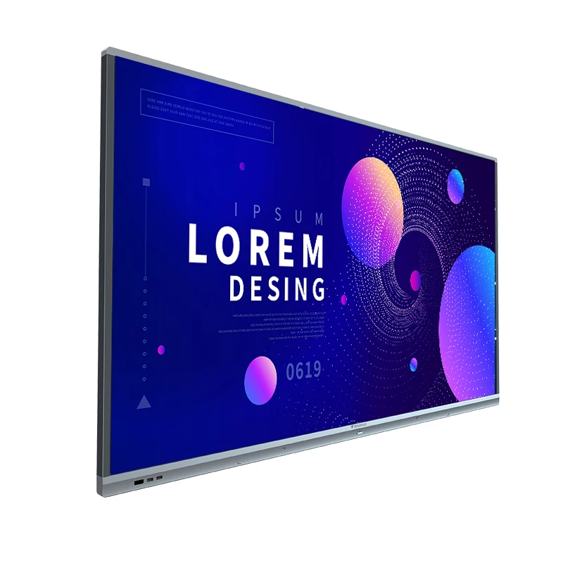 H6B 65 all in one interactive flat panel led infrared interactive whiteboard multi touch smart board for meeting and conference