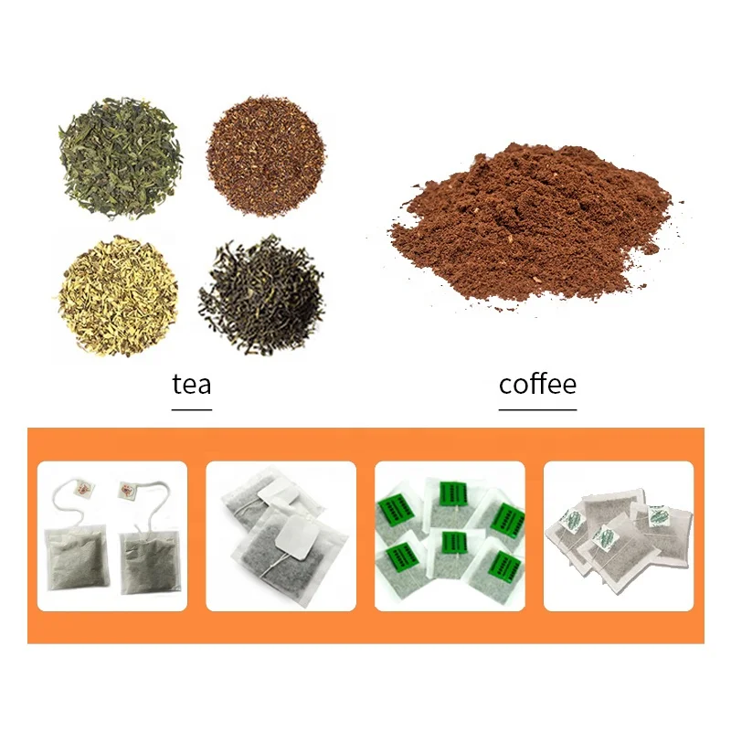 DCK-11 Sachet With Line And Label Automatic Scented Powder Particle Leaf Tea Bag Packing Machine