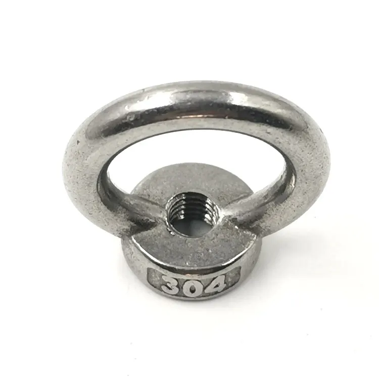 Heavy Duty Stainless Steel 304 Lifting Eye Nut DIN 580 High Quality Nuts