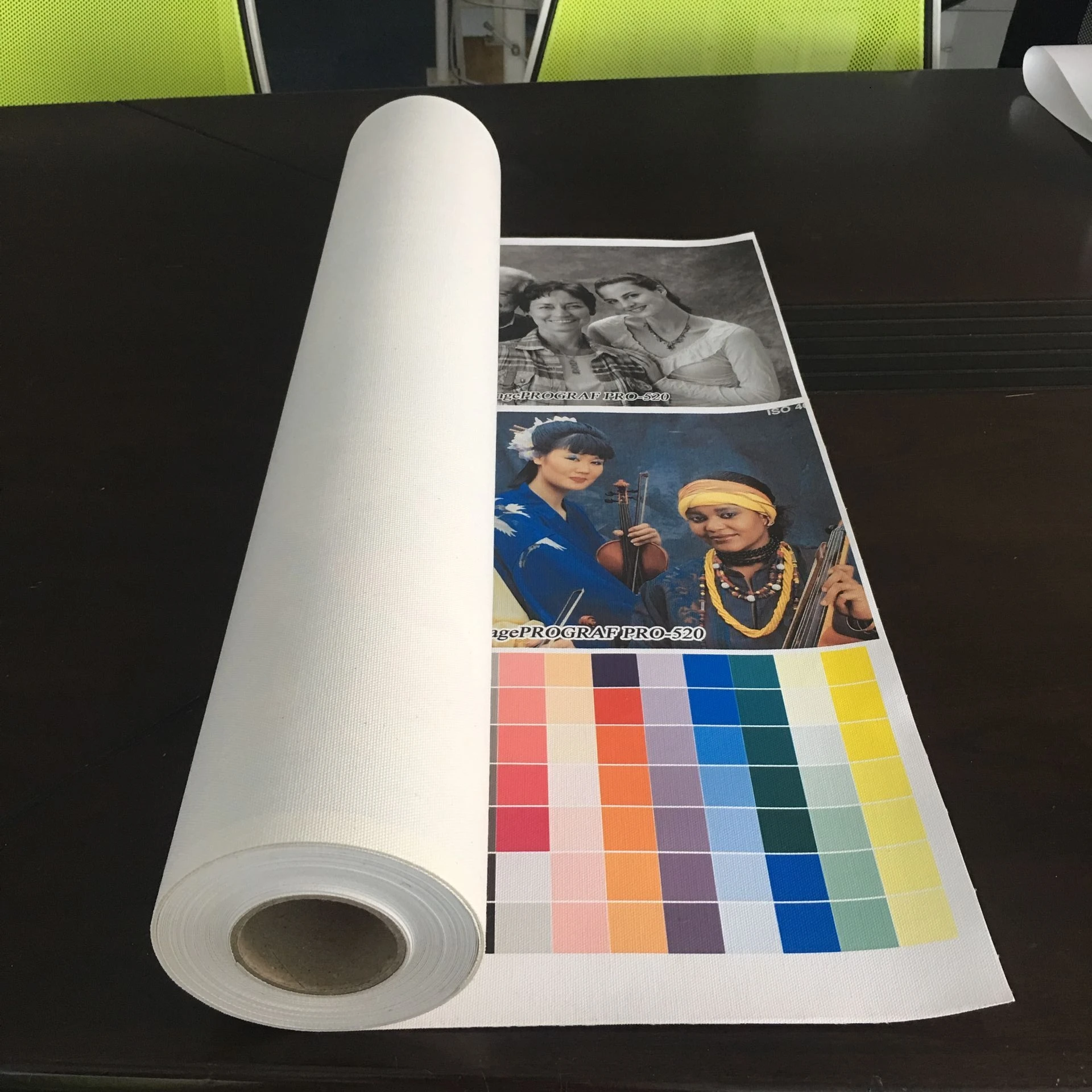 Inkjet canvas inkjet printing cotton matte  canvas rolls for epson printers solvent ink