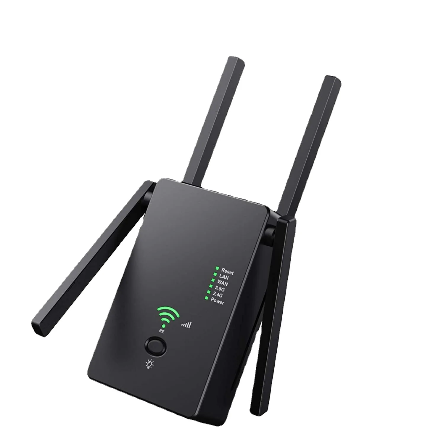 High Speed Network 2.4G+5.8G Dual-band Wireless Wifi signal Repeater Range Extender 1200mpbs