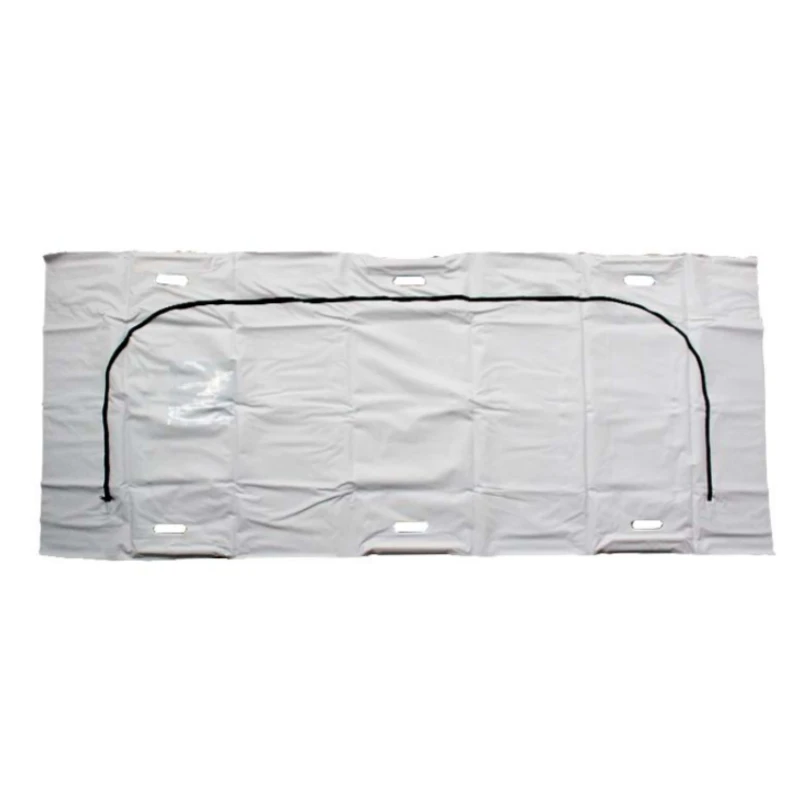 THR-PVC04 Funeral supplier hot selling pvc coffin accessory bags 65g 100g mortuary cadaver bodybag
