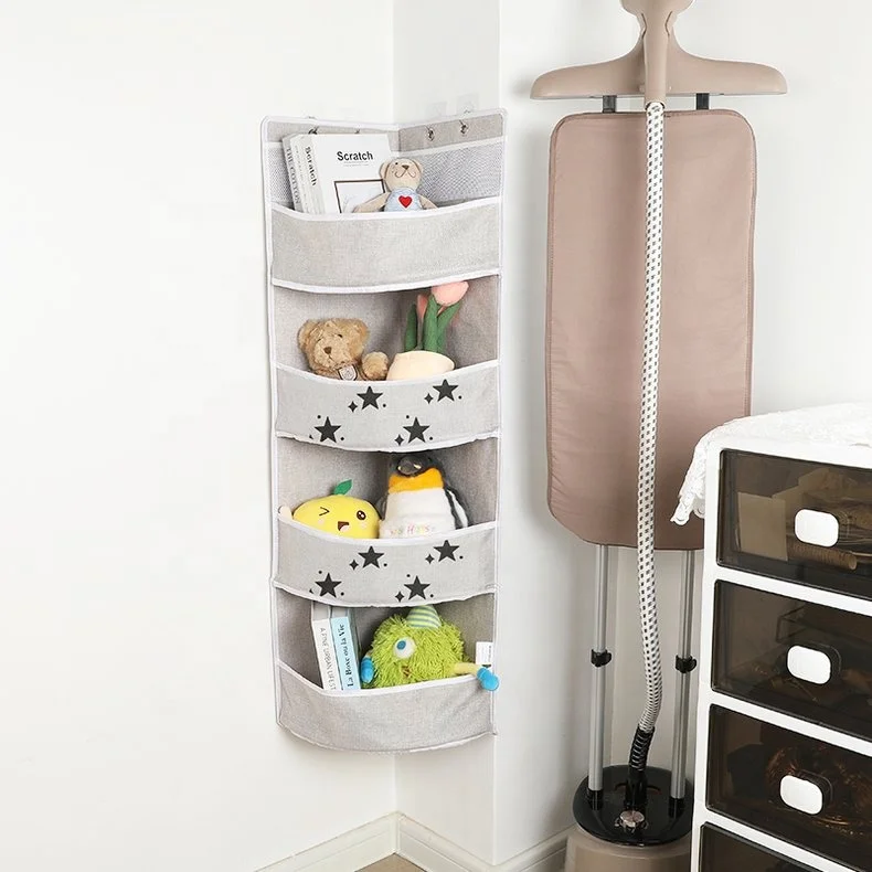 Hot Sale Over The Door Wall Toys Organizer Hanging Organizer For Storing Things Door Hanging Organizer Storage Basket