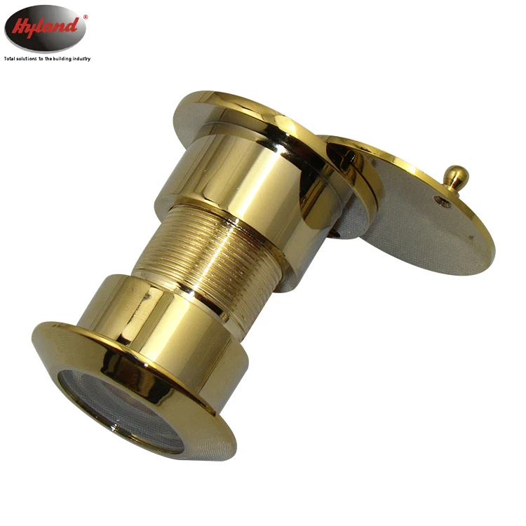 Euro popular Superior wide angle door viewer 200 degree Hyland OEM DV07 gate door eye monitor with cover