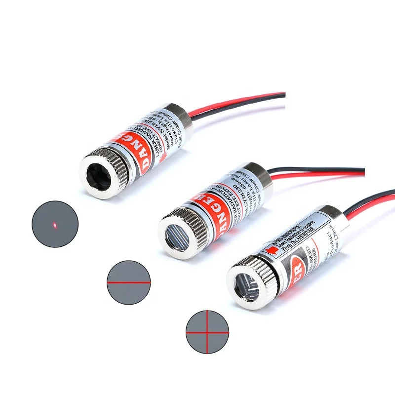 Mini 650nm 635nm Laser Diode Module for PM2.5 sensor 4mm diameter