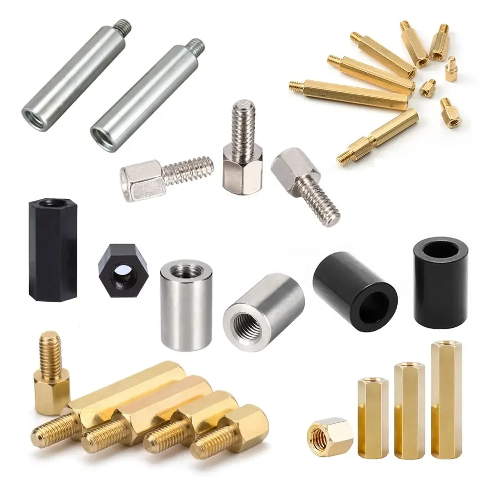 High Tensile Carbon Steel M5 M6 M8 M10 Male Female Threaded Hex Standoff