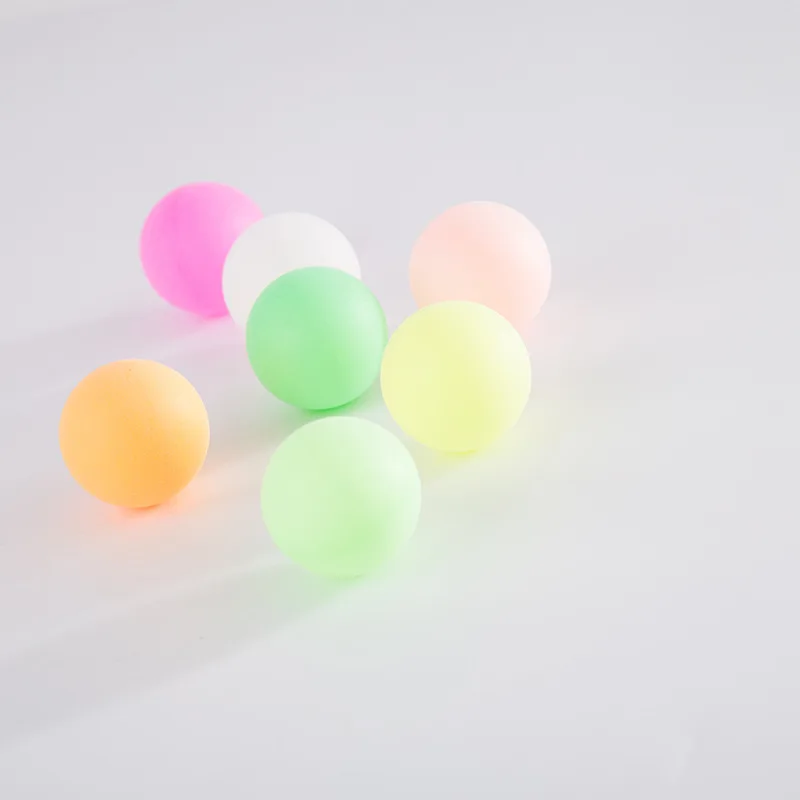 Дешевый цветной персонализированный профессиональный пластиковый мяч для настольного тенниса, мяч для пинг-понга