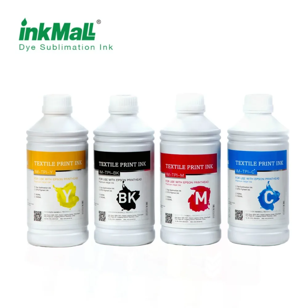 InkMall Excellent Colour Fastness Epson Sublimation Ink for Large format Sublimation Printer with DX5 5113 4720 Printhead