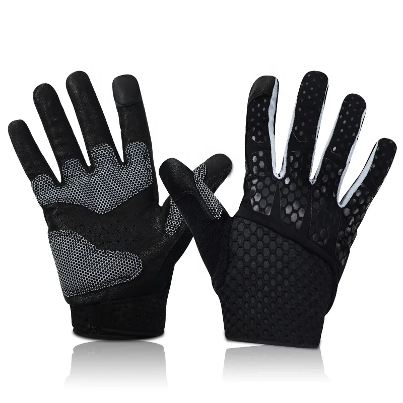 Fitness Sports Gloves Workout Exercise Weight Lifting Gym Gloves Men Training Full Finger Fitness Gloves DWF02LY