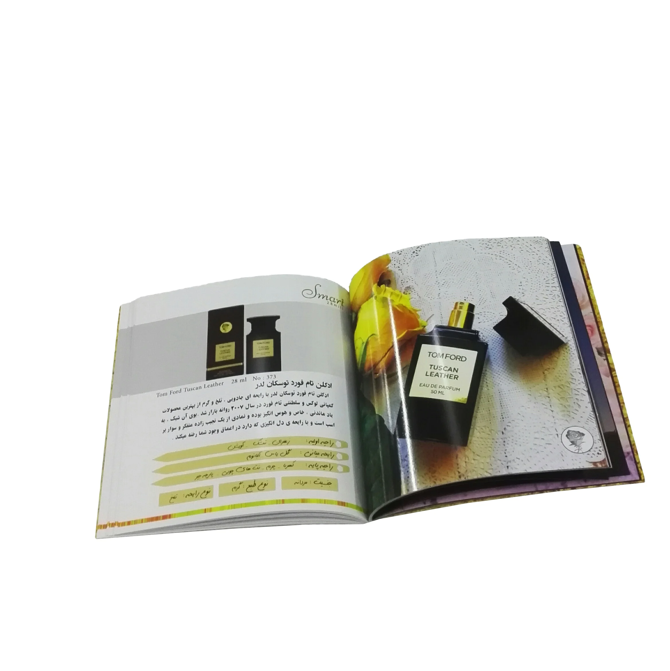 Custom Publishing Offset Printing Booklet Folded Flyer Magazine Brochures Catalogue Photo Paper Book Printing