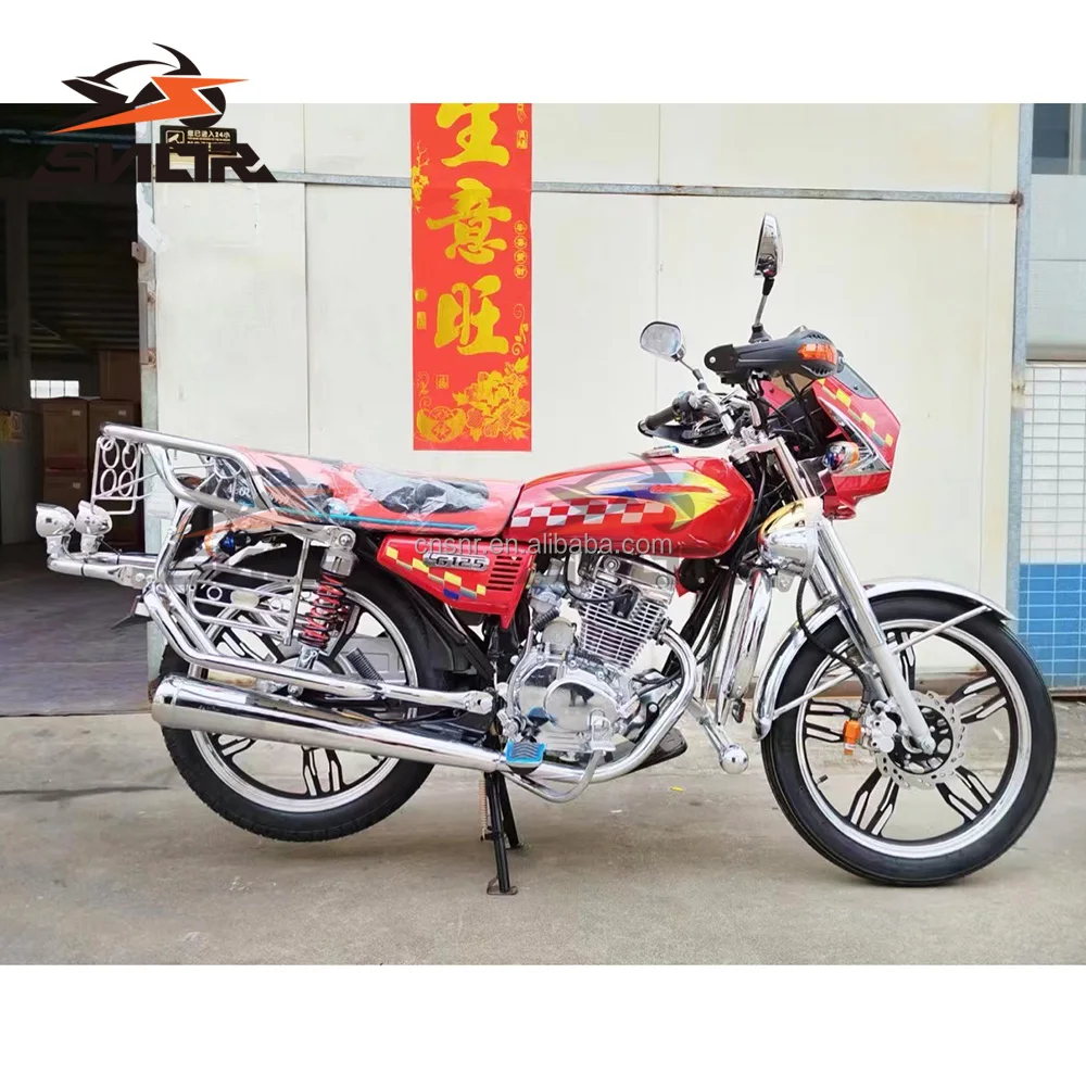 SNOR Good Sale CG125 Motorcycle Tyre Motobike Gasoline For Adults Cross Country Motorcycles CG125