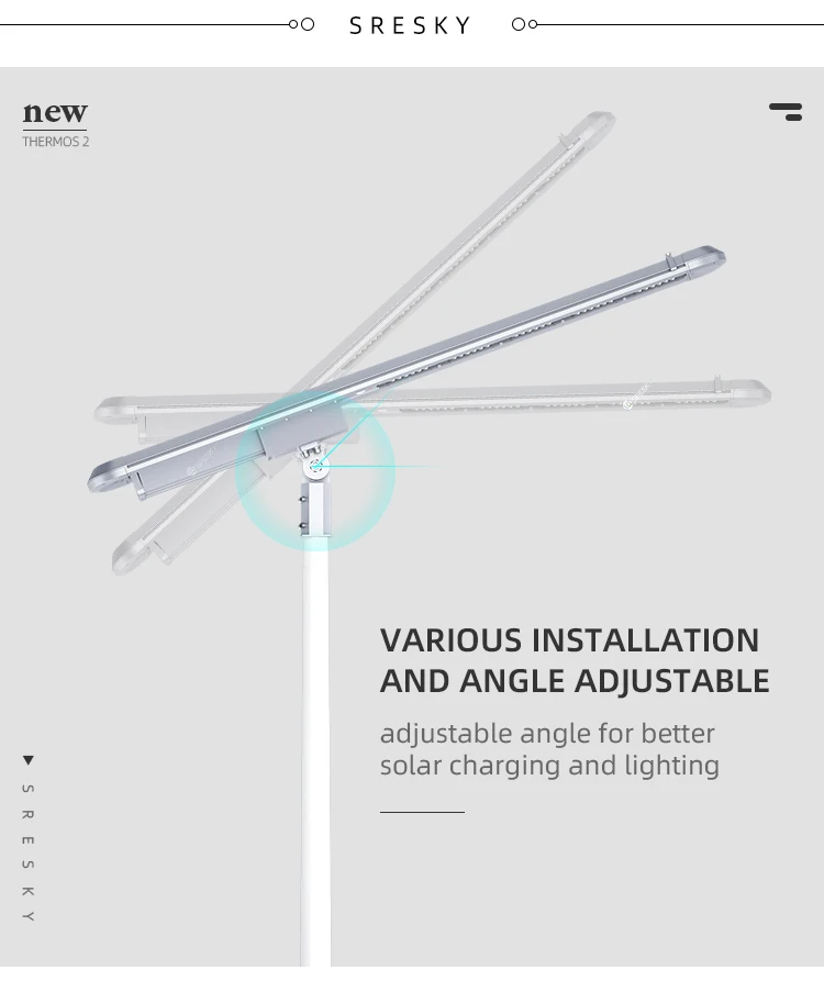 
non electric light solar led street light 120w 100W 