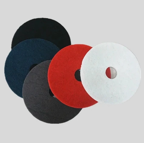 Polishing Pads Floor Scrubbing Scouring Buffing Pad of Yellow Color Medium Hardness Polisher Pad For Floor Cleaning