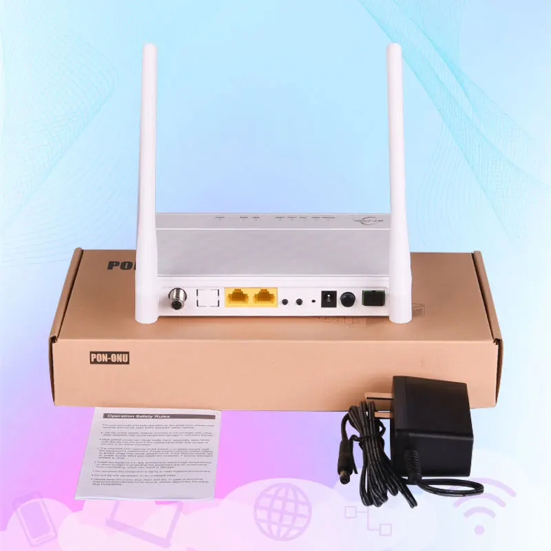 Lot 2.5Gbps 2.4G Wifi Onu Epon Xpon Gpon Ont Con Catv Rf