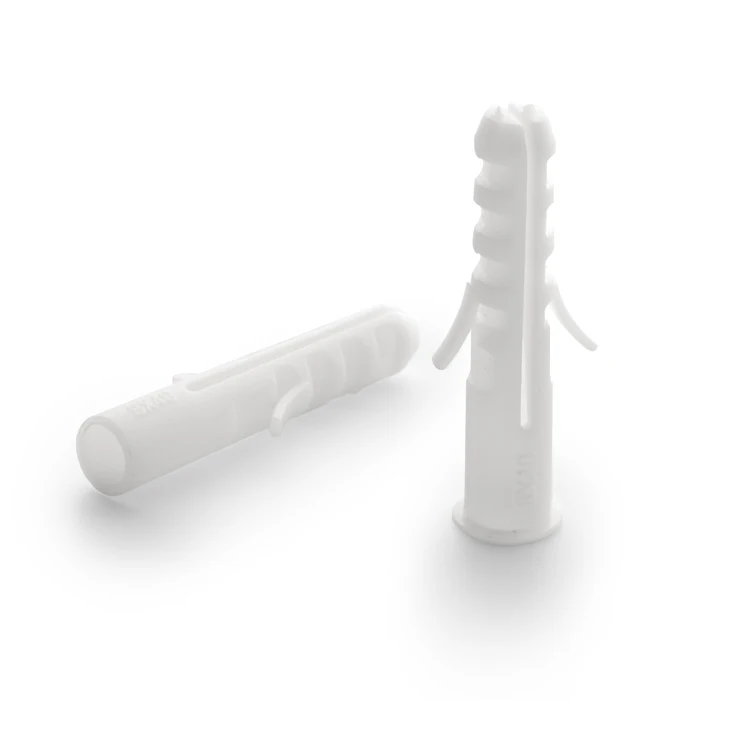 Plastic anchor wall plug nylon wall anchor 6-14mm  Drywall Screw Expanding Plug heavy duty brick wall plugs and screws factory